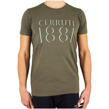 Vêtements Homme T-shirts dress manches courtes Cerruti 1881 Puegnago Kaki