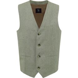Vêtements Homme Vestes / Blazers Suitable Gilet Loop Vert Vert