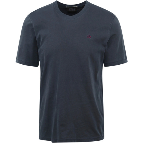 Vêtements Homme T-shirts & Polos Coton Du Monde Coton Du Monde T-Shirt Jersey Marine Bleu