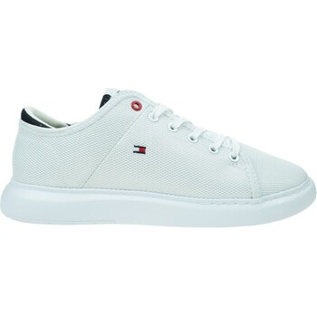 Chaussures Homme Baskets basses Tommy Hilfiger Lightweight Textile Cupsole Blanc