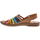Chaussures Femme Sandales et Nu-pieds Karyoka Nu-pieds cuir Multicolore