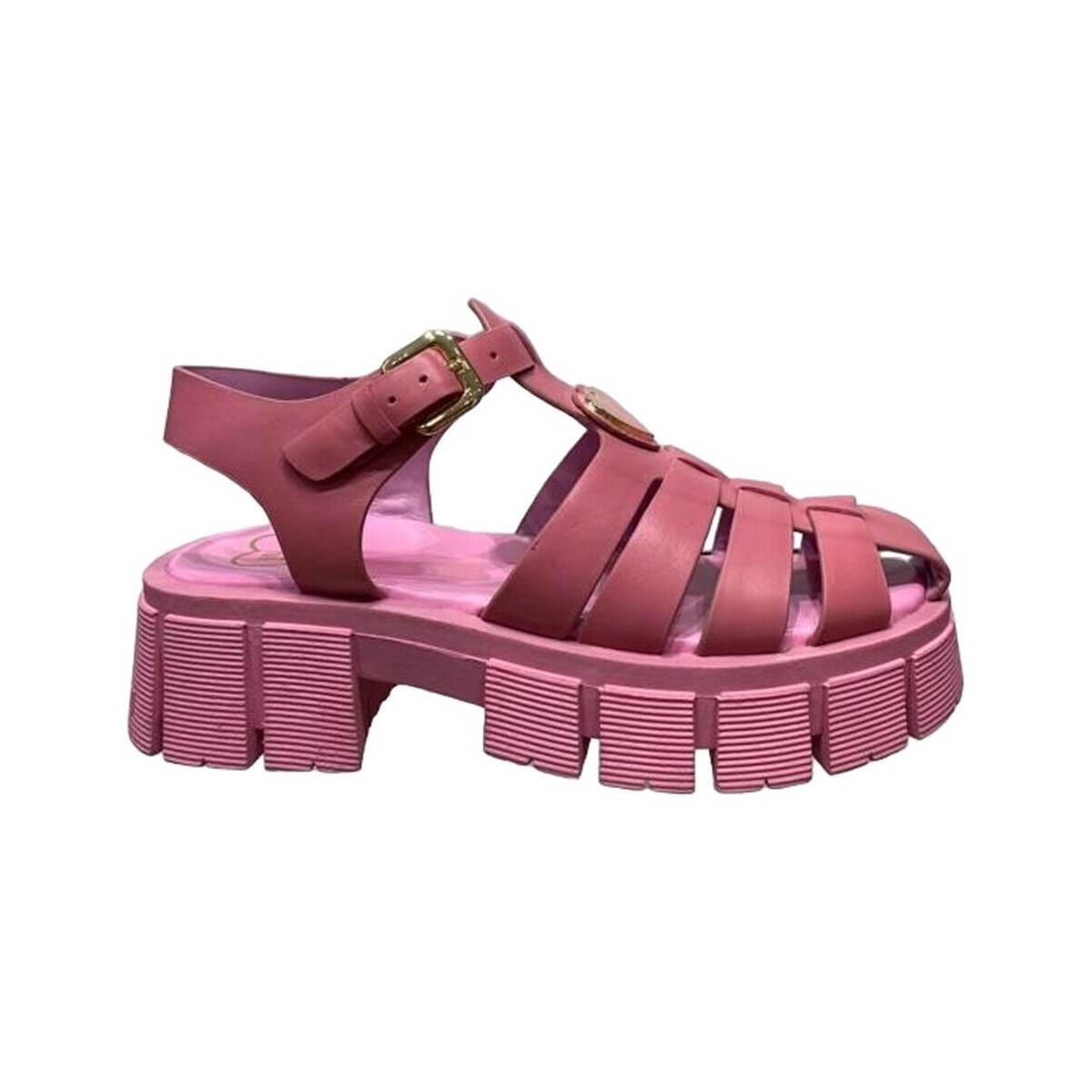 Chaussures Femme Sandales et Nu-pieds Moschino JA16226G0GIA0 618 Rose
