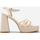 Chaussures Femme Sandales et Nu-pieds La Modeuse 65825_P152608 Beige