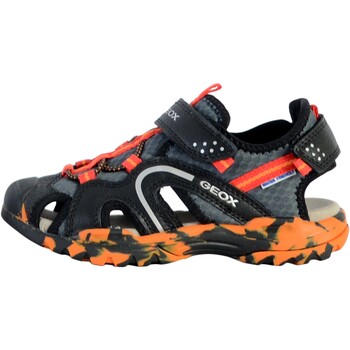 Chaussures Fille Sandales et Nu-pieds Geox Sandale à scratch Juniors Borealis J250RB 014ME C4052 Noir