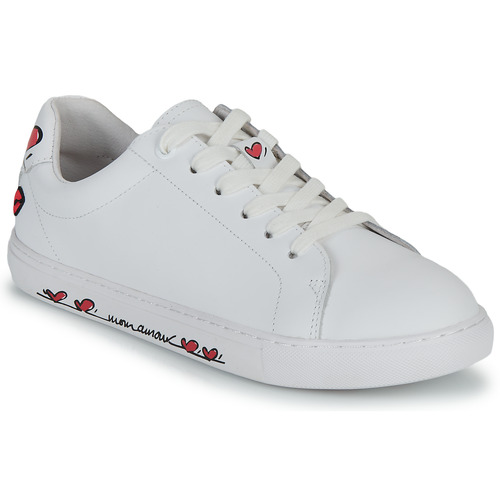Chaussures Femme Baskets basses Hey Dude Shoes Paname SIMONE IN LOVE A TOI Blanc