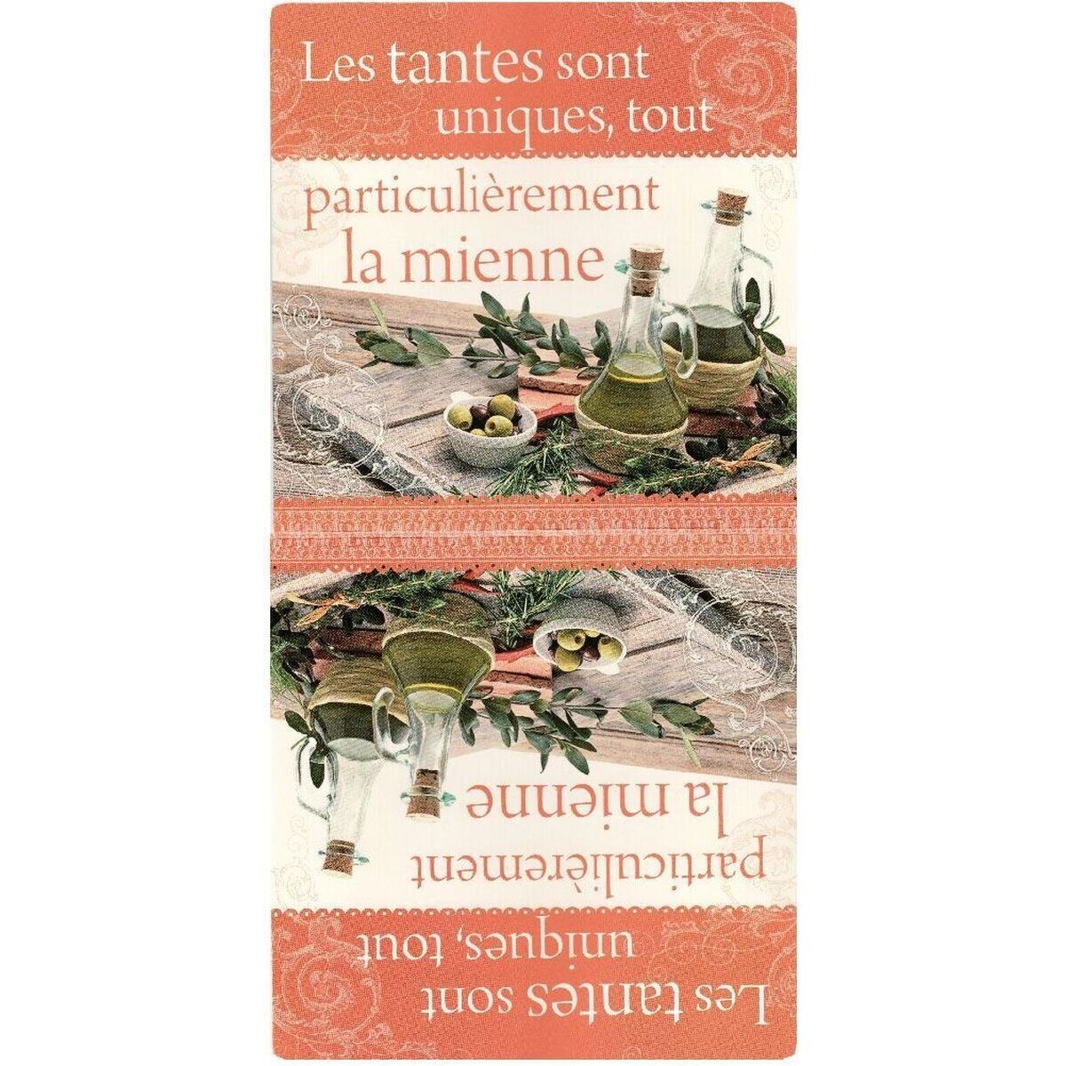 Maison & Déco Torchons Kontiki Serviette microfibre à message History and heraldry 70 x 35 cm Rose