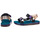 Chaussures Femme Sandales et Nu-pieds Melissa Papete+Rider - Blue/Purple/Beige Multicolore