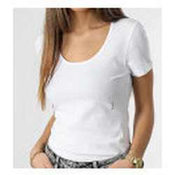 Vêtements Femme T-shirts manches courtes BOSS twin Blanc