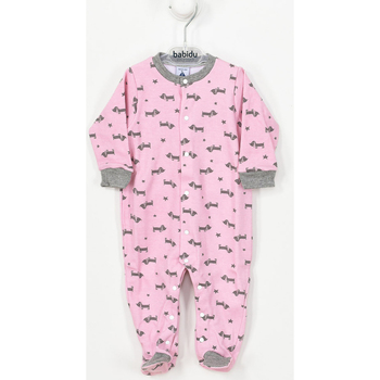 Vêtements Enfant Pyjamas / Chemises de nuit Babidu 14144-MAQUILLAJE Rose
