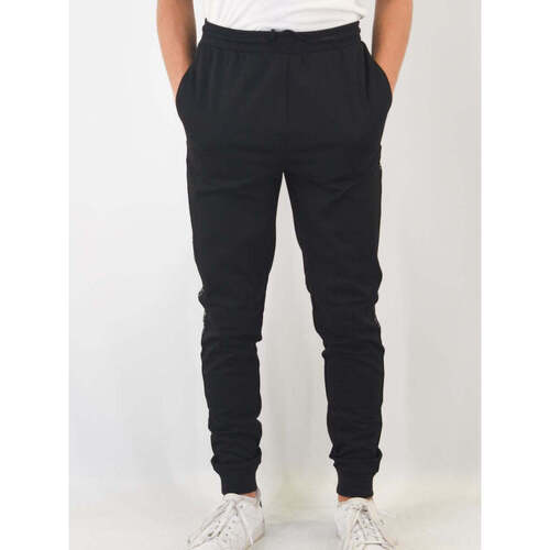Vêtements Garçon Pantalons de survêtement Calvin Klein Skjorte med knapper  Noir