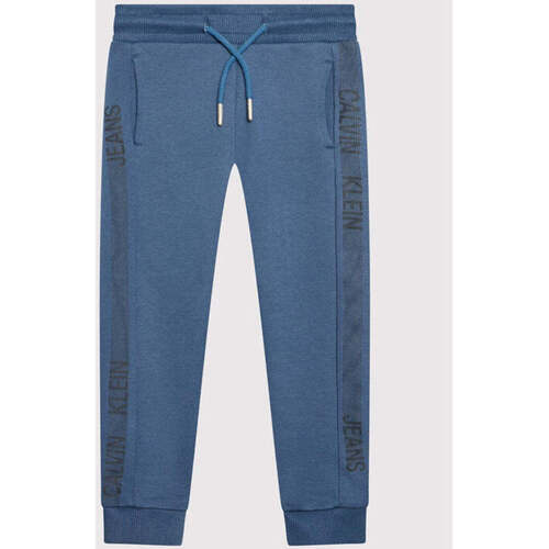 Vêtements Garçon Pantalons de survêtement Calvin Klein JEANS Cargo  Bleu