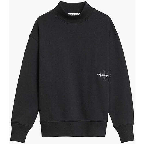 Vêtements Enfant Sweats Calvin Klein Herringbone JEANS  Noir