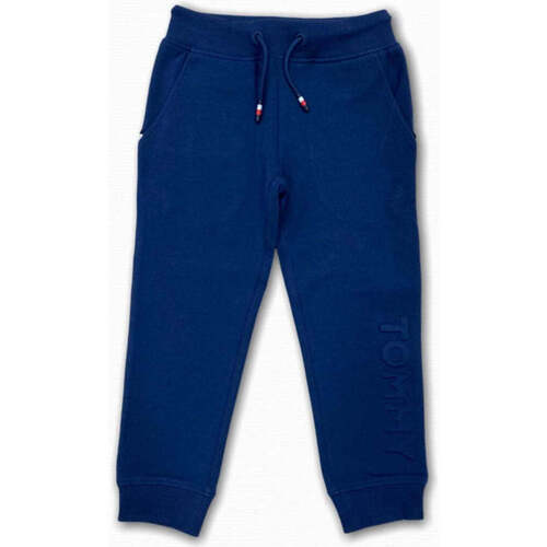 Vêtements Garçon Pantalons de survêtement Tommy capuche Hilfiger  Bleu