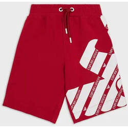 Vêtements Garçon Shorts / Bermudas Emporio Armani  Rouge