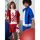 Vêtements Garçon Emporio Armani Kids faded denim shorts  Rouge