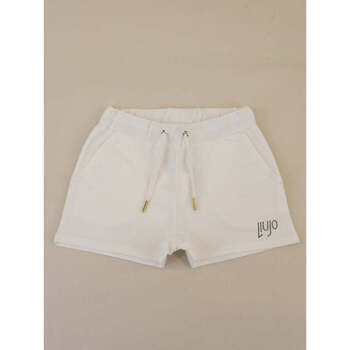 Vêtements Fille Cut Shorts / Bermudas Liu Jo  Blanc