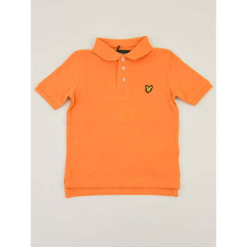 Vêtements Garçon T-shirts & Polos Lyle & Scott  Orange