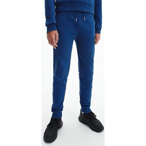 Vêtements Garçon Pantalons de survêtement Calvin Klein JEANS Teddy  Bleu