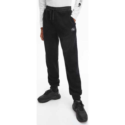 Vêtements Garçon Sandro Paris linen-blend paisley print dress Calvin Klein Jeans  Noir