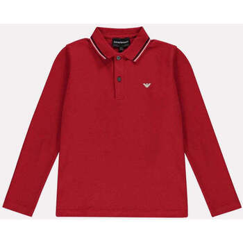 Vêtements Garçon T-shirts & 40-5 Polos Emporio Armani  Rouge