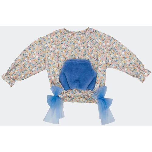 Vêtements Enfant Sweats Le Bebé  Bleu
