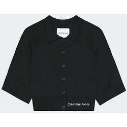 Vêtements Enfant Sweats Calvin Klein Jeans  Noir