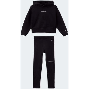 Vêtements Enfant Ensembles de survêtement Calvin Klein Jeans  Noir