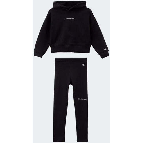 Vêtements Enfant Skinnydip graphic print sweater dress in black Calvin Klein Jeans  Noir