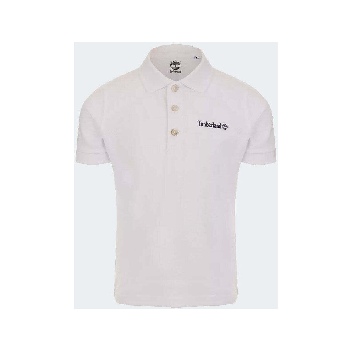 Vêtements Garçon T-shirts & Polos Timberland  Blanc