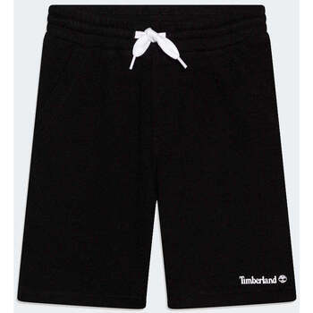 Vêtements Garçon Shorts stretch / Bermudas Timberland  Noir