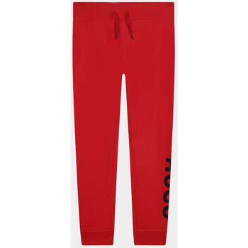 Vêtements Garçon Pantalons de survêtement BOSS  Rouge