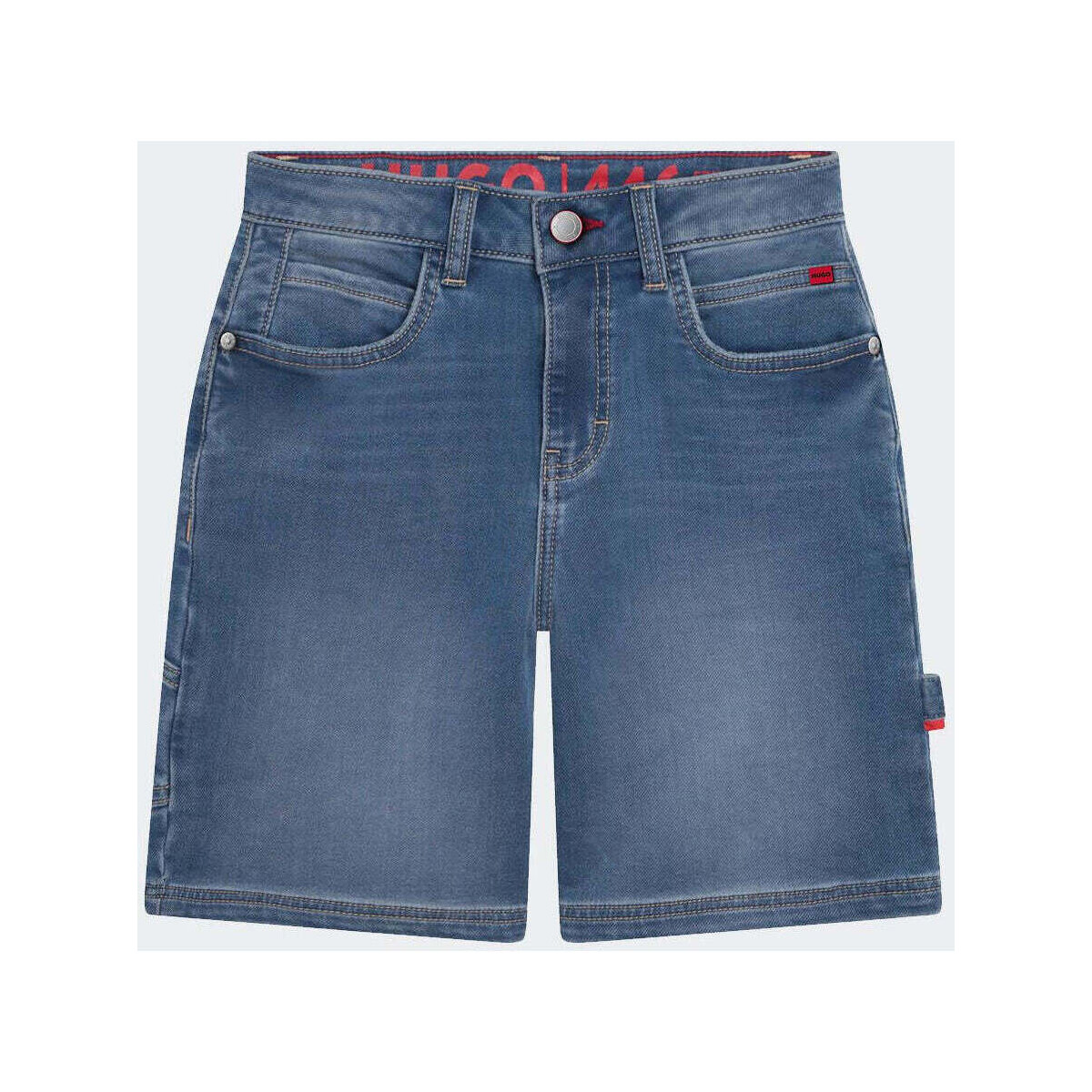 Vêtements Garçon Shorts / Bermudas BOSS  Bleu
