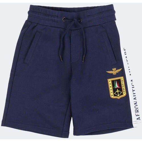 Vêtements Garçon Shorts / Bermudas Aeronautica Militare  Bleu
