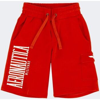 Vêtements Garçon Montane Shorts / Bermudas Aeronautica Militare  Rouge