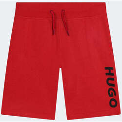 Vêtements Garçon Shorts / Bermudas BOSS  Rouge