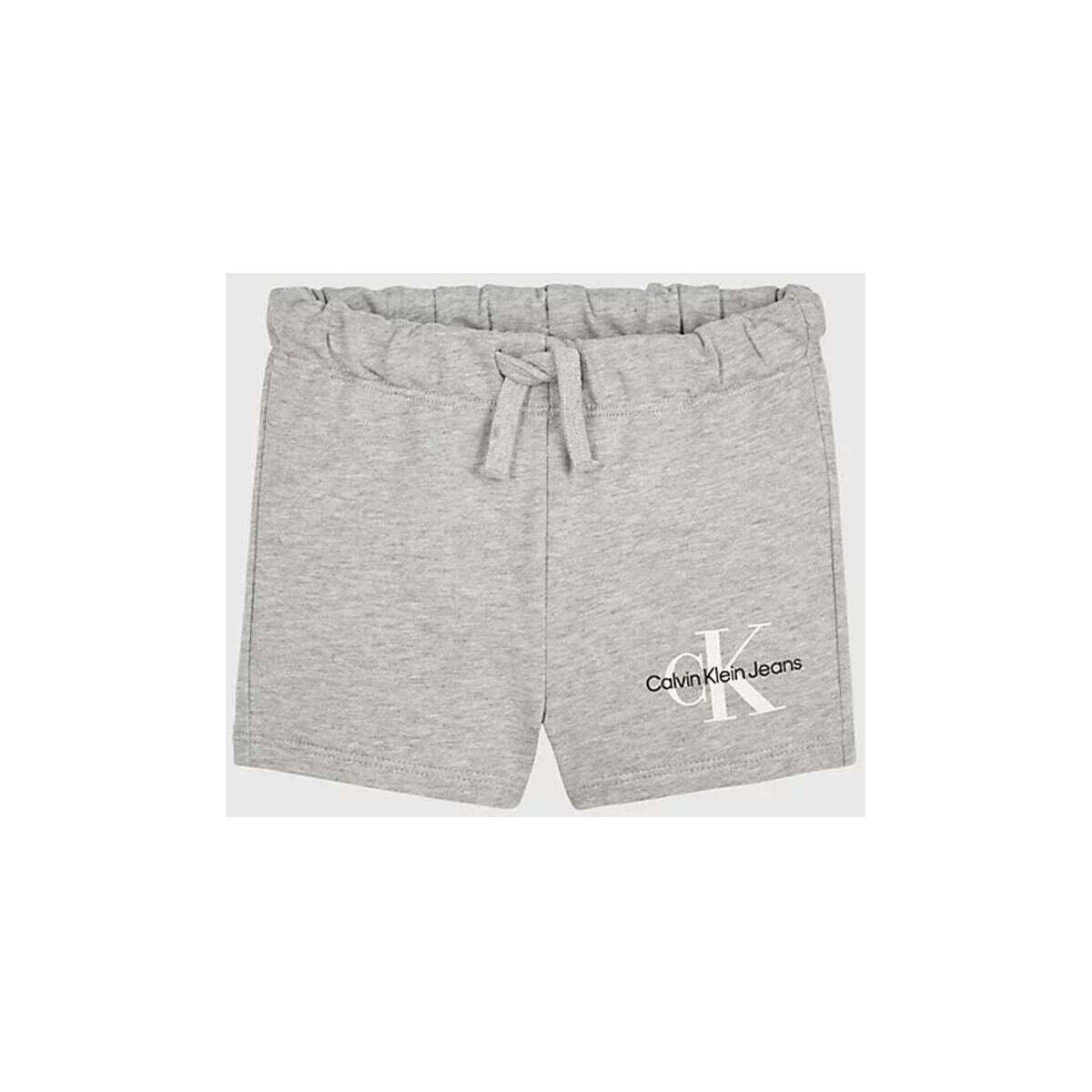 Vêtements Enfant Shorts / Bermudas Calvin Klein Jeans  Gris
