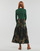 Vêtements Femme Robes longues Desigual LENA Vert / Multicolore