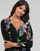 Vêtements Femme Robes longues Desigual POPPY - LACROIX Noir / Multicolore