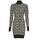 Vêtements Femme Robes courtes Desigual FRANCESCA - LACROIX Noir / Blanc