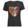 Vêtements Femme adidas Originals t-shirt in black with adventure graphic print HEART Noir / Multicolore