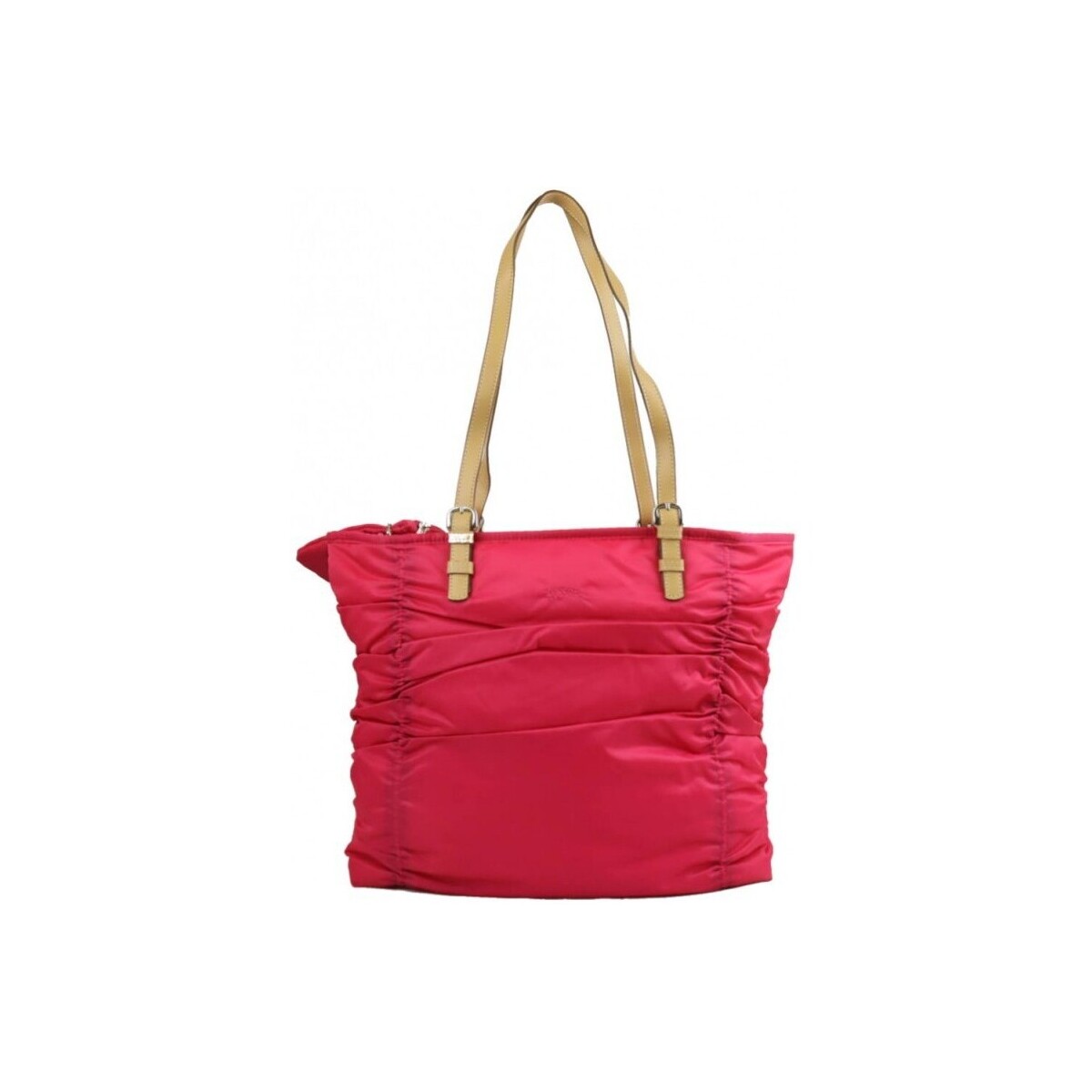 Sacs Femme Cabas / Sacs shopping Jump Sac cabas  toile froissée ultra léger - Rose fuchsia Multicolore