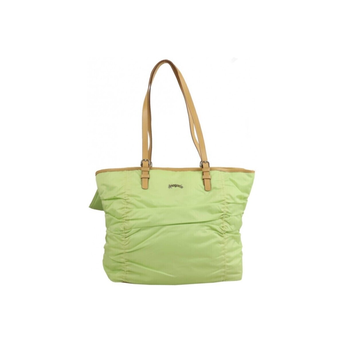Sacs Femme Cabas / Sacs shopping Jump Sac cabas  toile froissée ultra léger - Vert Multicolore