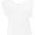 Vêtements Fille T-shirts manches courtes Le Temps des Cerises Pedrinagi white top girl Blanc