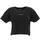 Vêtements Fille T-shirts manches courtes Le Temps des Cerises Vinagi black mc tee girl Noir