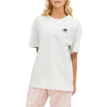Vêtements Femme T-shirts & Polos New Balance UNISSENTIALS TEE Gris