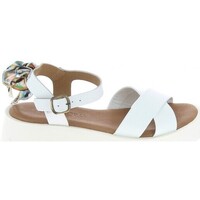 Chaussures Femme Sandales et Nu-pieds Goodstep Sandale GS4133 Blanc Blanc
