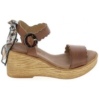 Chaussures Femme Tops / Blouses Goodstep Sandale GS4211 Marron Marron