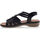 Chaussures Femme Sandales et Nu-pieds Tableaux / toiles Sandales / nu-pieds Femme Noir Noir