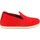 Chaussures Femme Chaussons Semelflex Jane-Vicky Rouge