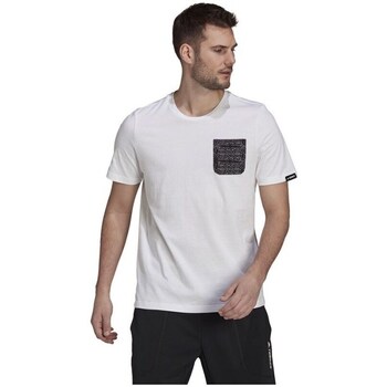 Vêtements Homme T-shirts manches courtes adidas Originals TX Pocket Tee M Blanc